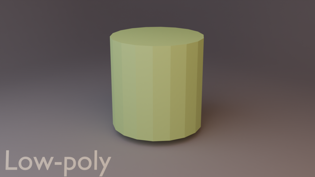 Guida 3D Tech - Cilindro low-poly