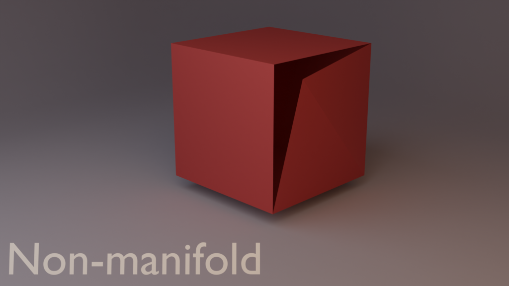 Guide cubo non manifold