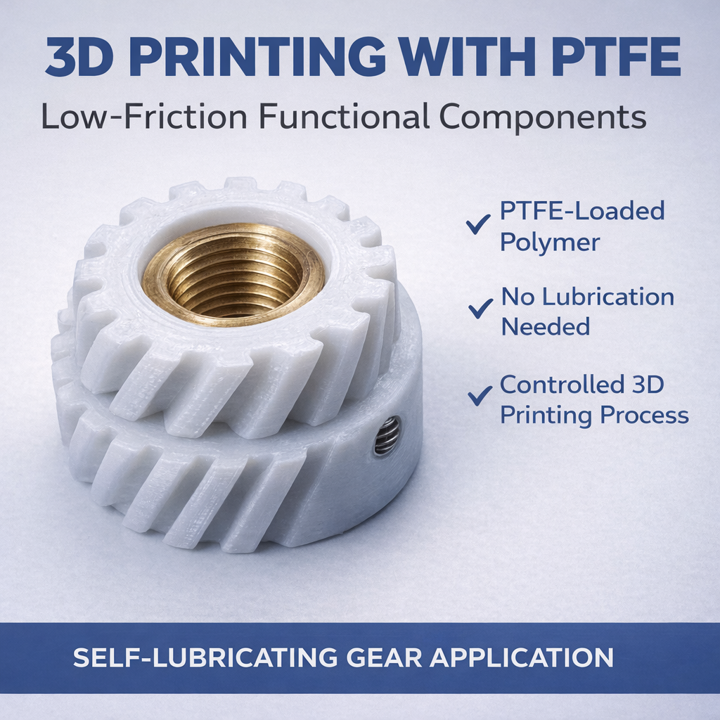 PTFE 3D Printing #2